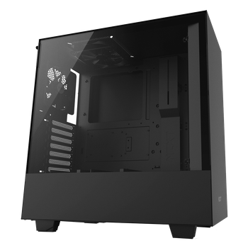 GABINETE GAMER NZXT H500, MID TOWER, VIDRO TEMPERADO, BLACK, CA-H500B-B1