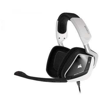 HEADSET GAMING CORSAIR VOID RGB DOLBY 7.1 USB BRANCO, CA-9011139-NA