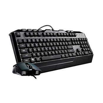 KIT TECLADO E MOUSE COOLER MASTER STORM DEVASTATOR 3 LED MULTICOLOR, SGB-3000-KKMF1-BR