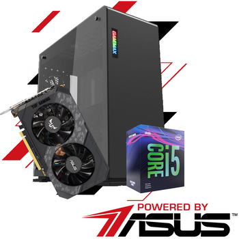 PC GAMER TUF LVL-2 Powered By Asus - GEFORCE GTX 1660 6GB / INTEL CORE I5 9600K / 16GB DDR4