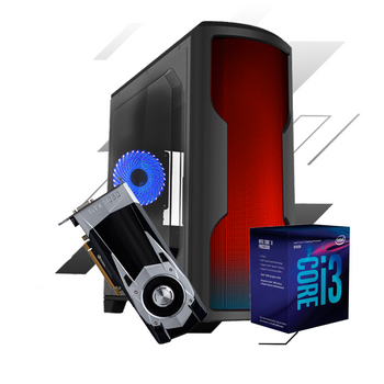 Pc Gamer WAVE - GEFORCE GTX1060 6GB / INTEL CORE I3 8100 / 8GB DDR4