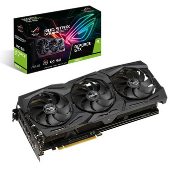 PLACA DE VIDEO ASUS GEFORCE GTX 1660 TI 6GB GDDR6 ROG STRIX OC 192-BIT, ROG-STRIX-GTX1660TI-O6G-GAMING