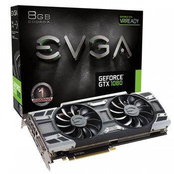 PLACA DE VÍDEO EVGA GEFORCE GTX 1080 8GB GDDR5X 256BIT - 08G-P4-6181-KR
