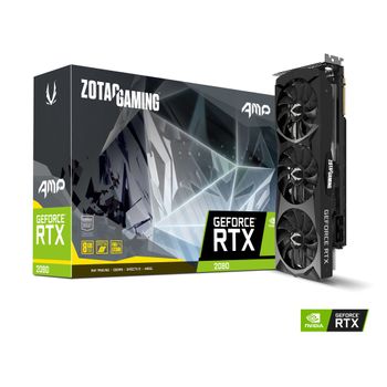 PLACA DE VÍDEO ZOTAC GEFORCE RTX 2080 AMP 8GB ZT-T20800D-10P