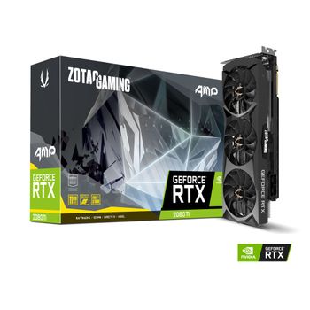 PLACA DE VÍDEO ZOTAC GEFORCE RTX 2080 TI AMP ZT-T20810D-10P