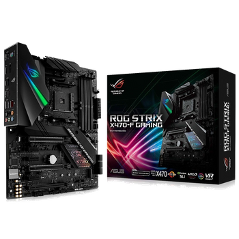 PLACA MAE ASUS ROG STRIX X470-F GAMING DDR4 SOCKET AM4 CHIPSET AMD X470