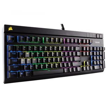 TECLADO GAMING CORSAIR STRAFE MECÂNICO RGB ABNT2, CH-9000121-BR